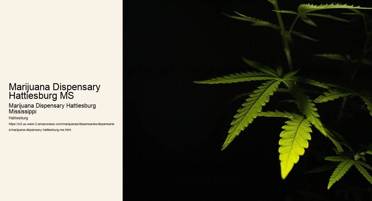 Marijuana Dispensary Hattiesburg MS