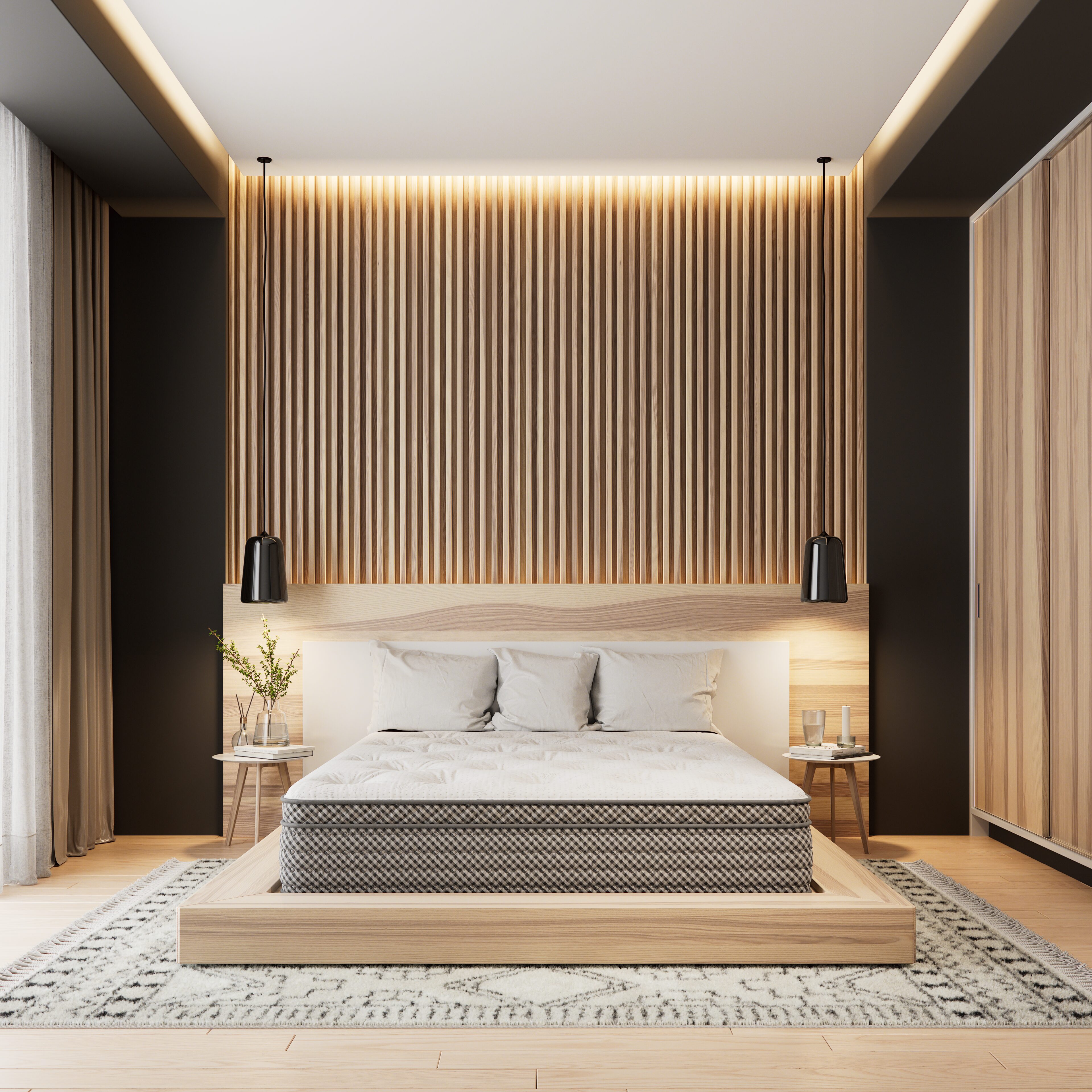 Diamond Mattress Newcastle Tufted Plush - Image 6