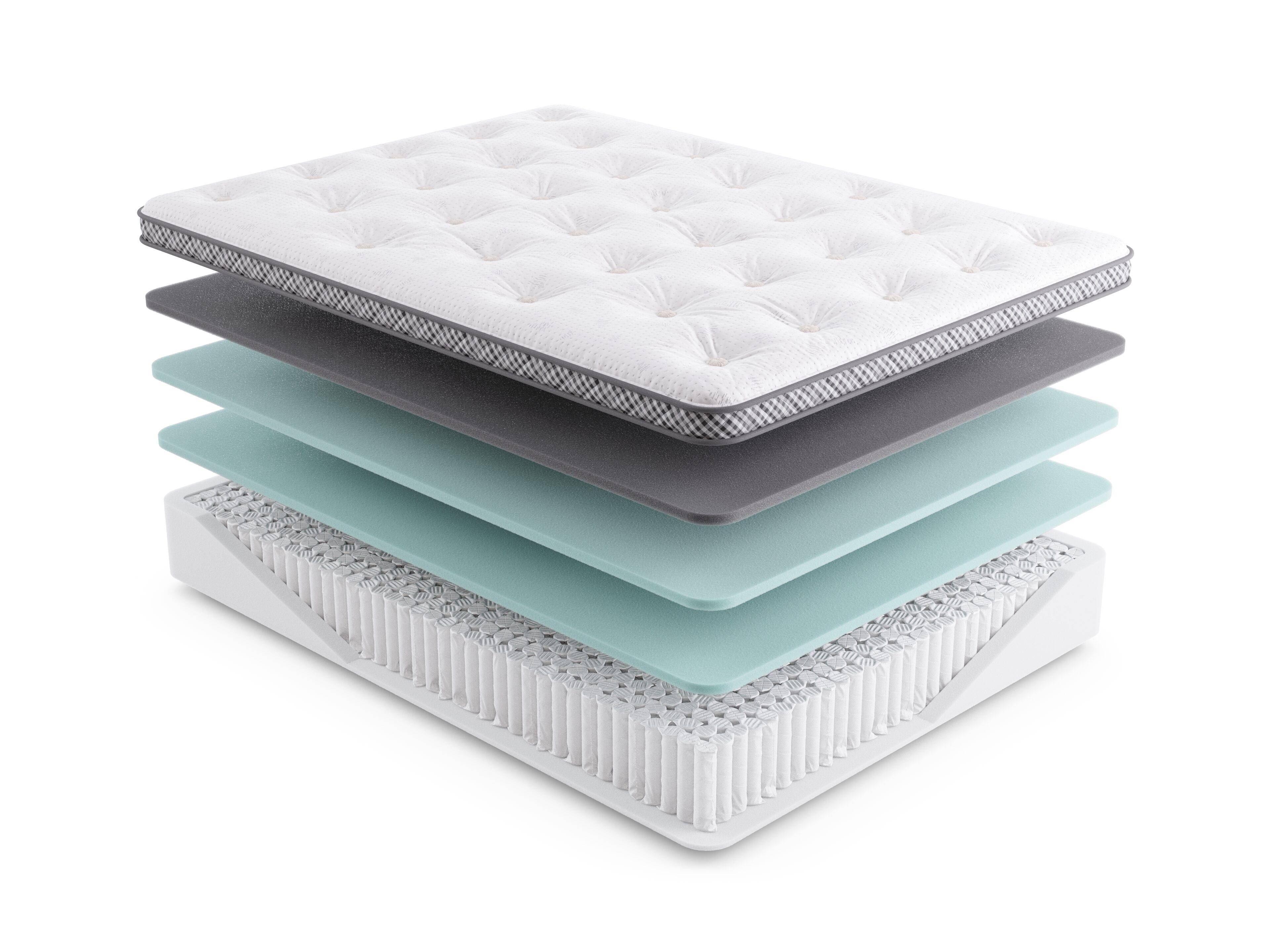 Diamond Mattress Newcastle Tufted Plush - Image 4