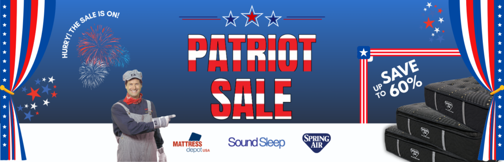 Mattress Depot Patriot Sale starting now