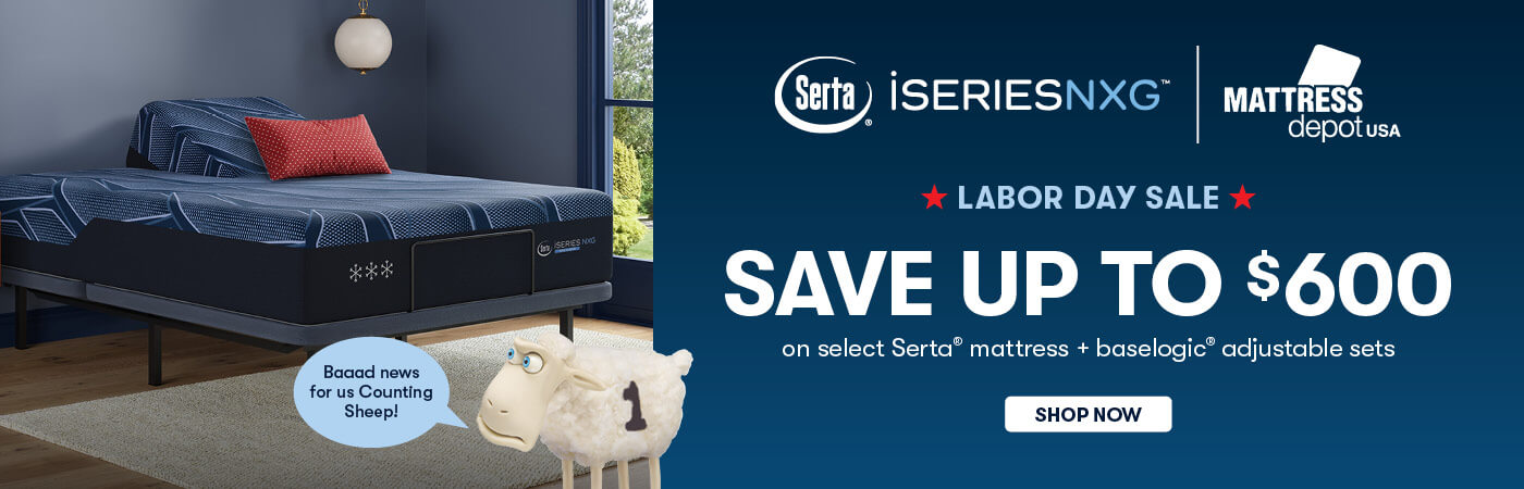 Serta iSeriesNXG Labor Day Sale 2026