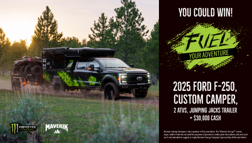 Fuel Your Adventure Sweepstakes Maverik special