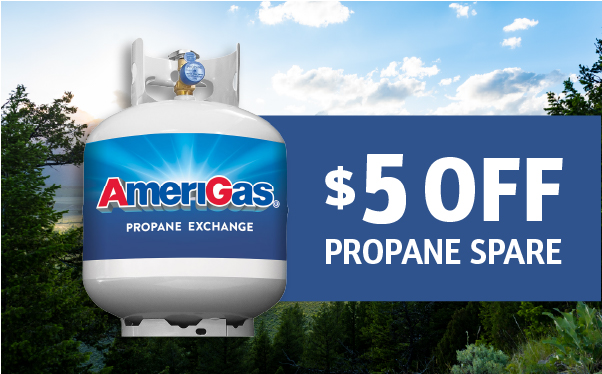 $5 Off a Propane Spare Maverik special