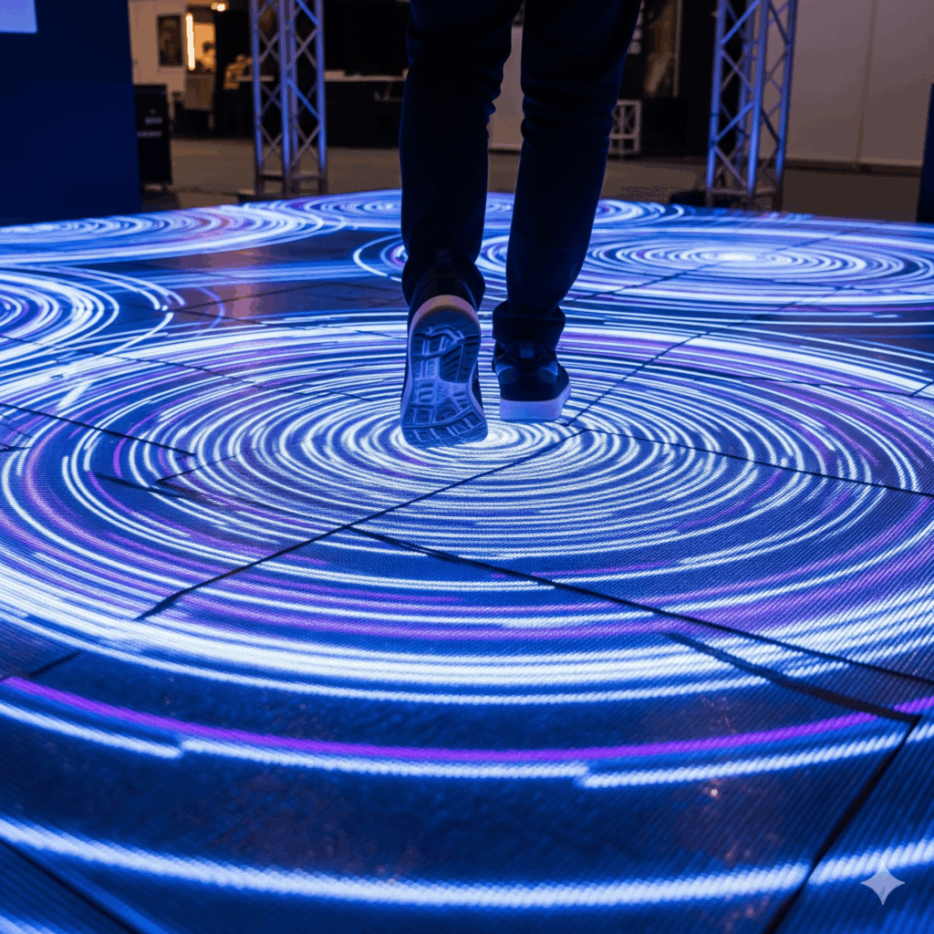 LED flooring