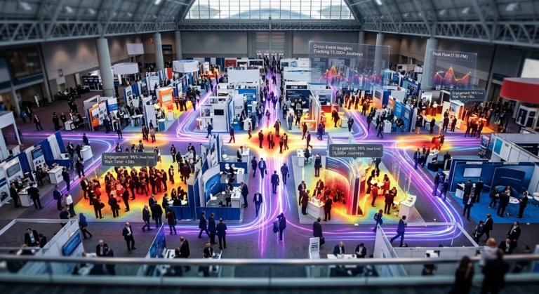 AI-Driven Real-Time Behavioral Heatmap for Trade Show Floor Optimization