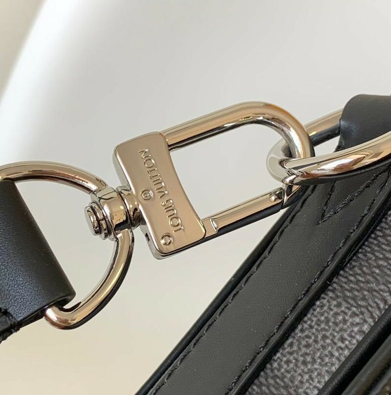 Louis Vuitton Studio Messenger Damier Graphite Gray For Men, Men's Bags, Shoulder And Crossbody Bags 9.3in/25.3cm LV N50013