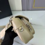 Prada Pocket Nylon And Brushed Bag Beige For Women, Women's Bags 9in/23cm 1BD295_789_F0F24_V_BFO