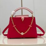 Louis Vuitton Capucines BB Hot Pink For Women, Women’s Handbags, Shoulder Bags And Crossbody Bags 10.6in/27cm LV