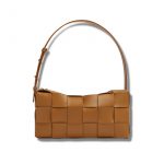 Bottega Veneta Brick Cassette Brown/Burgundy For Women‎ 11in/28cm 709360VMAY12593