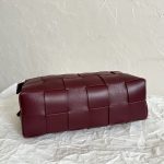 Bottega Veneta Brick Cassette Brown/Burgundy For Women‎ 11in/28cm 709360VMAY12593