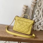 Chanel Mini Flap Bag Black/Yellow/Pink/White For Women 7in/18cm AS1786 B09985 94305