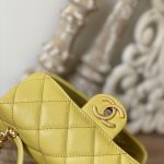 Chanel Mini Flap Bag Black/Yellow/Pink/White For Women 7in/18cm AS1786 B09985 94305