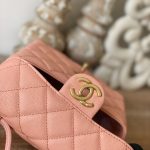 Chanel Mini Flap Bag Black/Yellow/Pink/White For Women 7in/18cm AS1786 B09985 94305