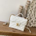 Chanel Mini Flap Bag Black/Yellow/Pink/White For Women 7in/18cm AS1786 B09985 94305