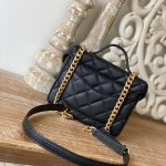 Chanel Mini Flap Bag Black/Yellow/Pink/White For Women 7in/18cm AS1786 B09985 94305
