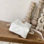 Chanel Mini Flap Bag Black/Yellow/Pink/White For Women 7in/18cm AS1786 B09985 94305