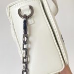 Christian Dior 30 Montaigne Box Bag With Handle White For Women 7in/17.5cm