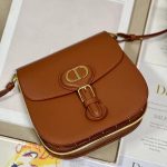 Dior Bobby Frame Bag Black/Brown/White/Greige For Women 8in/20cm M9333UMOF_M900