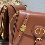 Dior Bobby Frame Bag Black/Brown/White/Greige For Women 8in/20cm M9333UMOF_M900