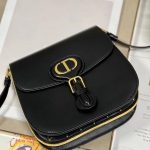 Dior Bobby Frame Bag Black/Brown/White/Greige For Women 8in/20cm M9333UMOF_M900