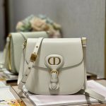 Dior Bobby Frame Bag Black/Brown/White/Greige For Women 8in/20cm M9333UMOF_M900