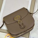 Dior Bobby Frame Bag Black/Brown/White/Greige For Women 8in/20cm M9333UMOF_M900