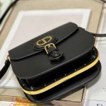Dior Bobby Frame Bag Black/Brown/White/Greige For Women 8in/20cm M9333UMOF_M900