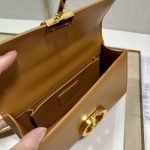 Christian Dior 30 Montaigne East West Bag With Chain Brown For Women 8.5in/21.5cm