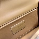 Christian Dior 30 Montaigne East West Bag With Chain Brown For Women 8.5in/21.5cm