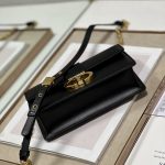 Christian Dior 30 Montaigne East West Bag With Chain Black For Women 8.5in/21.5cm