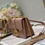 Christian Dior 30 Montaigne East West Bag With Chain Pink For Women 8.5in/21.5cm