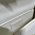 Christian Dior 30 Montaigne East West Bag With Chain White For Women 8.5in/21.5cm M9334UHEL_M030
