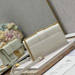 Christian Dior 30 Montaigne East West Bag With Chain White For Women 8.5in/21.5cm M9334UHEL_M030