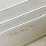 Dior Lady Top Handle Clutch Beige/Black/White For Women 8.5in/21cm S0980ONMJ_M49P