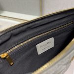 Dior Large Caro Daily Pouch Black/Grey/Brown For Women 12in/30cm S5086UWHC_M900
