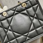 Dior Medium Dior Essential Tote Bag Black For Women 14.7in/37cm M8721OZVJ_M900