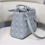 Dior Medium Lady Bag  Black/White/Beige/Grey For Women 9.5in/24cm M0565ONGE_M900