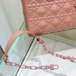 Dior Medium Lady D-joy Bag White/Grey/Beige/Black For Women 10in/26cm M0540ONGE_M030