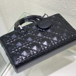 Dior Medium Lady D-joy Bag White/Grey/Beige/Black For Women 10in/26cm M0540ONGE_M030