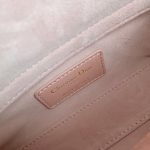 Dior Micro Lady D-Joy Bag White/Pink/Black For Women 6in/16cm S0910ONGE_M030
