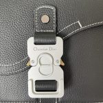Dior Mini Saddle Bag With Strap Black For Women 9in/23cm 1ADPO049YKK_H00N