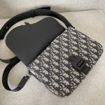 Dior Mini Saddle Saddle Bag With Shoulder Strap Beige For Women 9in/23cm 1ADPO049YKS_H27E