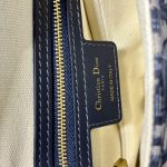 Dior Saddle Bag With Strap Blue Oblique Jacquard For Women 10in/25.5cm M0455CTZQ_M928