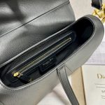 Christian Saddle Bag With Strap Black For Women 10in/25.5cm M0455CBAA_M900