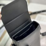 Dior Saddle Vertical Pouch With Strap Beige/Black For Women 8.5in/22cm 2ADCA446YKS_H27E