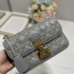 Dior Small Dior Addict Bag Black/Grey/White/Blue/Brown For Women 9.1in/23cm