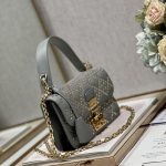 Dior Small Dior Addict Bag Black/Grey/White/Blue/Brown For Women 9.1in/23cm