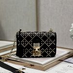 Dior Small Dior Addict Bag Black/Grey/White/Blue/Brown For Women 9.1in/23cm