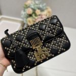Dior Small Dior Addict Bag Black/Grey/White/Blue/Brown For Women 9.1in/23cm