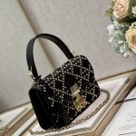 Dior Small Dior Addict Bag Black/Grey/White/Blue/Brown For Women 9.1in/23cm